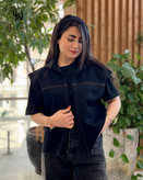 خرید وست جین مشکی باکیفیت بالا و قیمت مناسب از مزون زنانه از اهواز