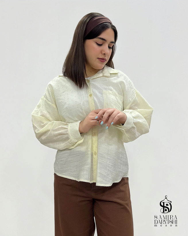 شومیز خاص و ترند زنانه با طراحی مزونی