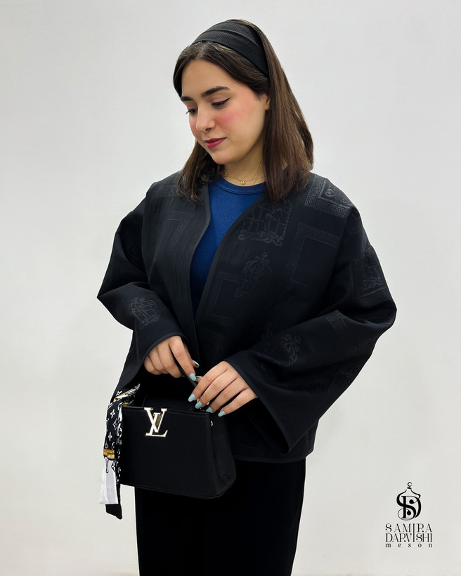 کت تک مشکی زنانه مناسب استایل رسمی و کژوال
