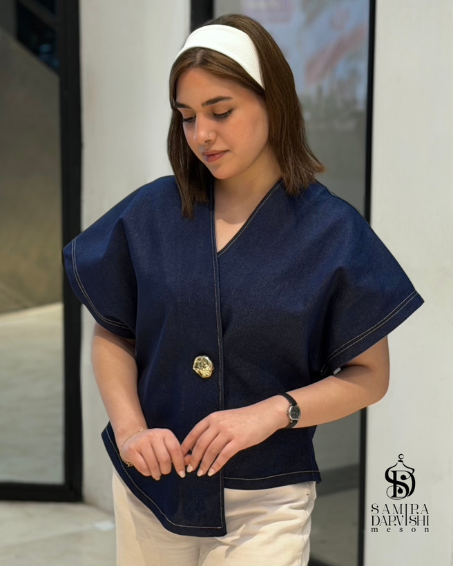 مدل وست تک دکمه زنانه مزون سمیرا درویشی